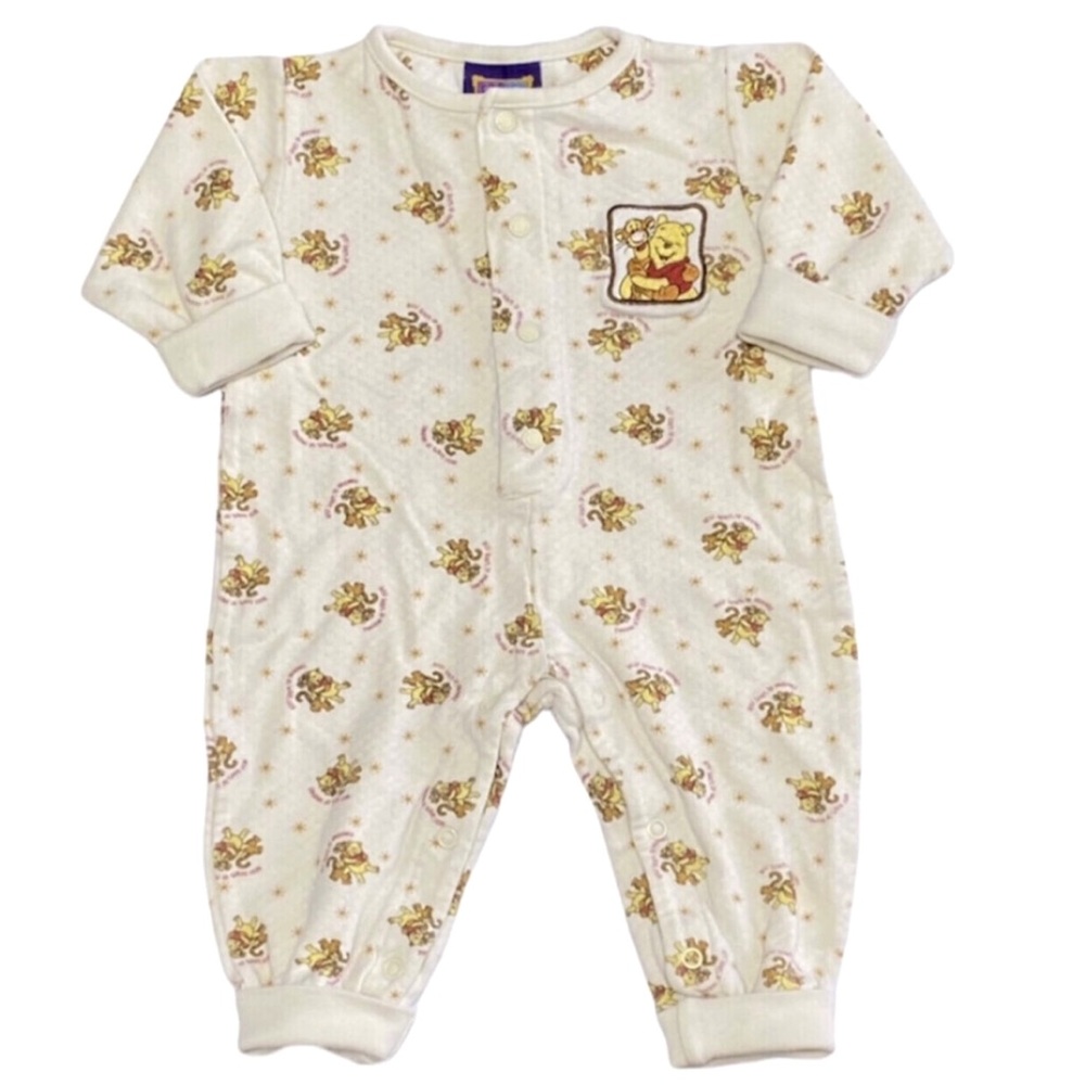 90’s Vintage Disney Pooh & Tigger romper 6 months